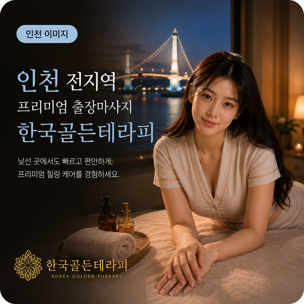인천 출장마사지 한국골든테라피 지역 대표 이미지